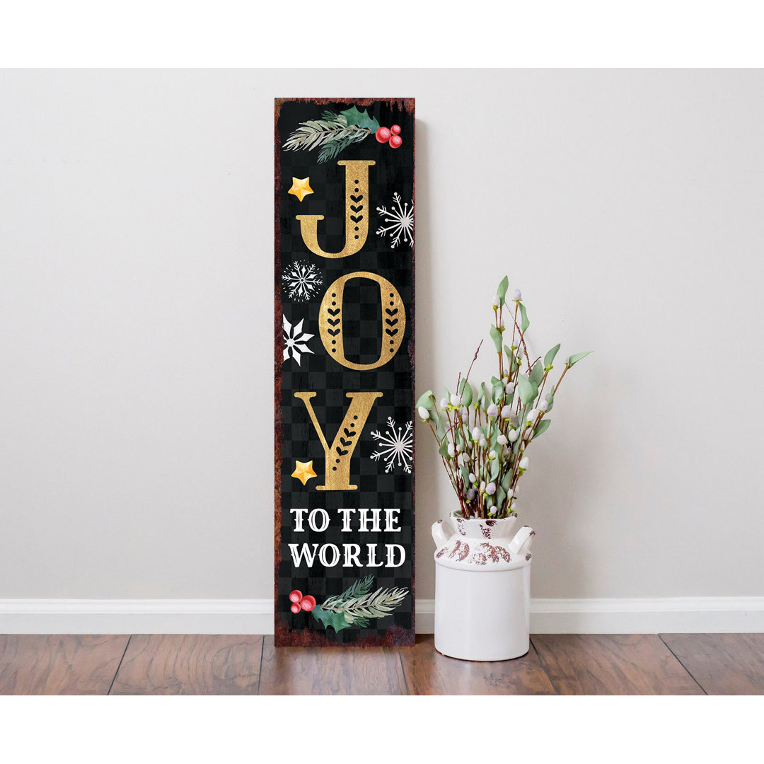 Joy to the World Christmas Door Mural The Holiday Aisle®