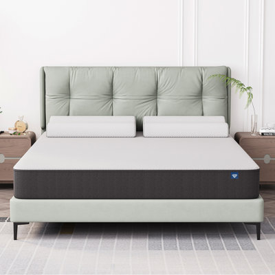 Matelas en mousse ferme de 8 po Shelburn avec gel rafraîchissant et conception à plateau lisse, fabriqué aux États-Unis
