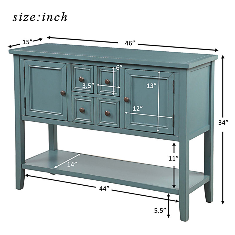 Buffet avec tablette inférieure Cambridge Series Buffet