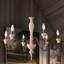 Lustre empire 6 lumières de style bougie Wyckhoff