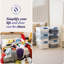 Bac de rangement avec couvercles Homz-71007992-71007990-97291500