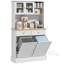 Rangement pour garde-manger de 68 pouces avec station de charge-1609126792