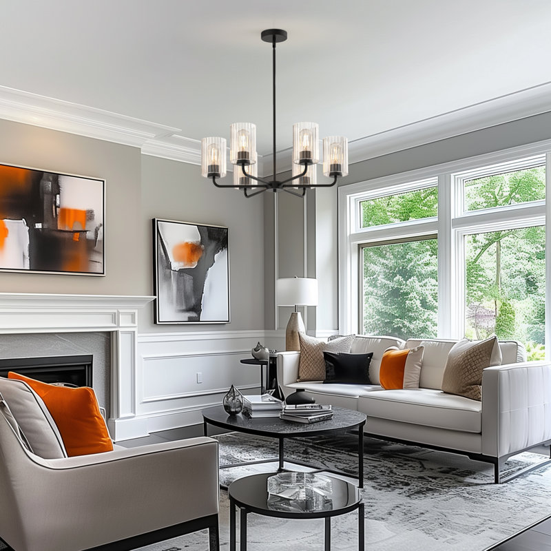 Afelien 6-Light Kichen Island Chandelier