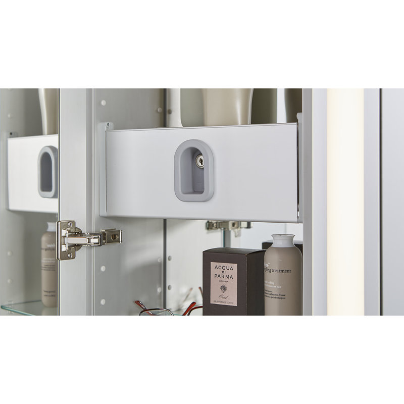 Wall Safe with Key Lock, 20", 4"