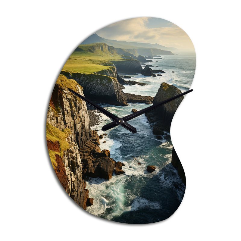 Horloge murale 3D Irlande Dingle, Grand