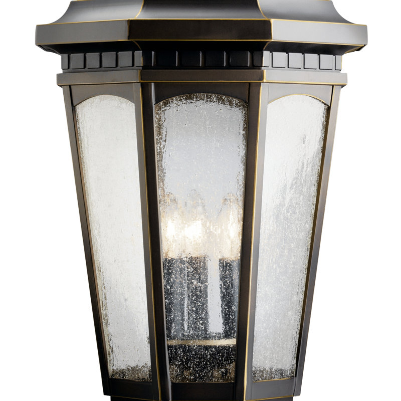 Tête de lanterne d'extérieur 3 lumières Flinders, Bronze huilé