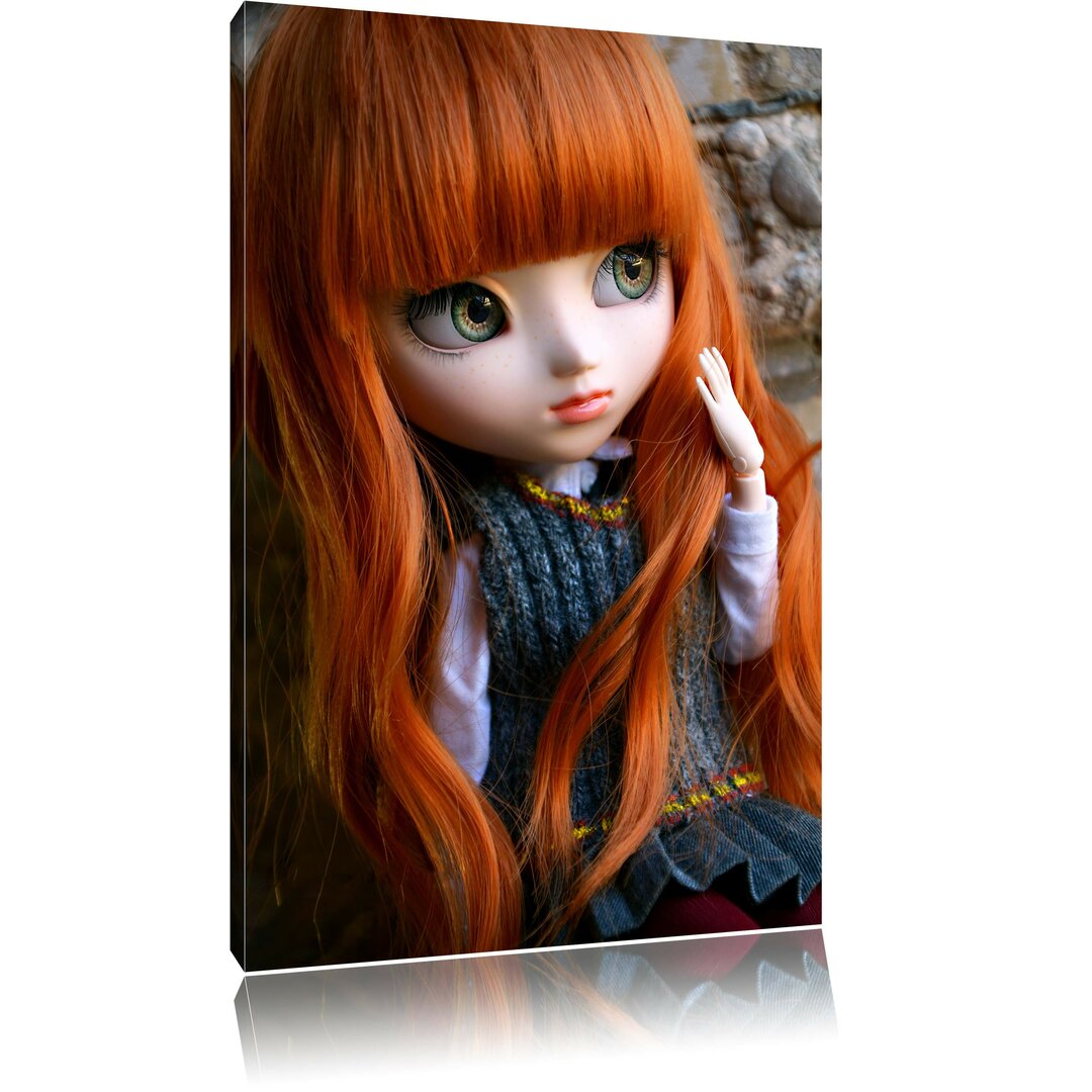 Leinwandbild Pullip mit Augen