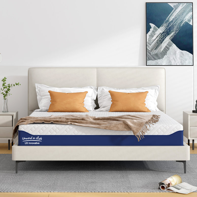 Cheriton 10'' Medium Gel Memory Foam Mattress, King