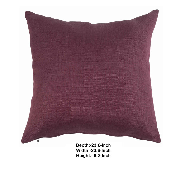  Linen Throw Pillow Cover & Insert
