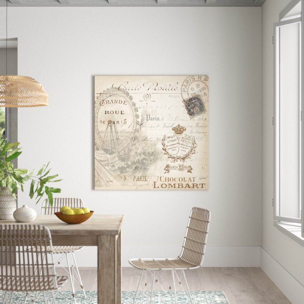 'Revenge Script II' by Tre Sorelle Studios Vintage Advertisement on Wrapped Canvas