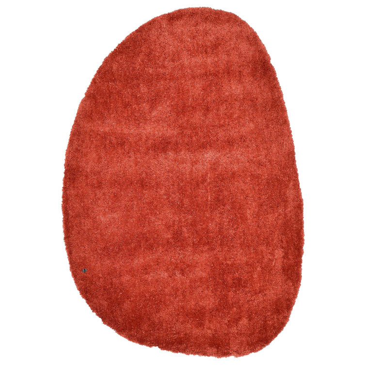 Solid Colour Hand Tufted Shag Area Rug