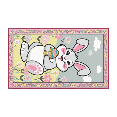 Ginza Six Washable Easter Spring Holiday Rug