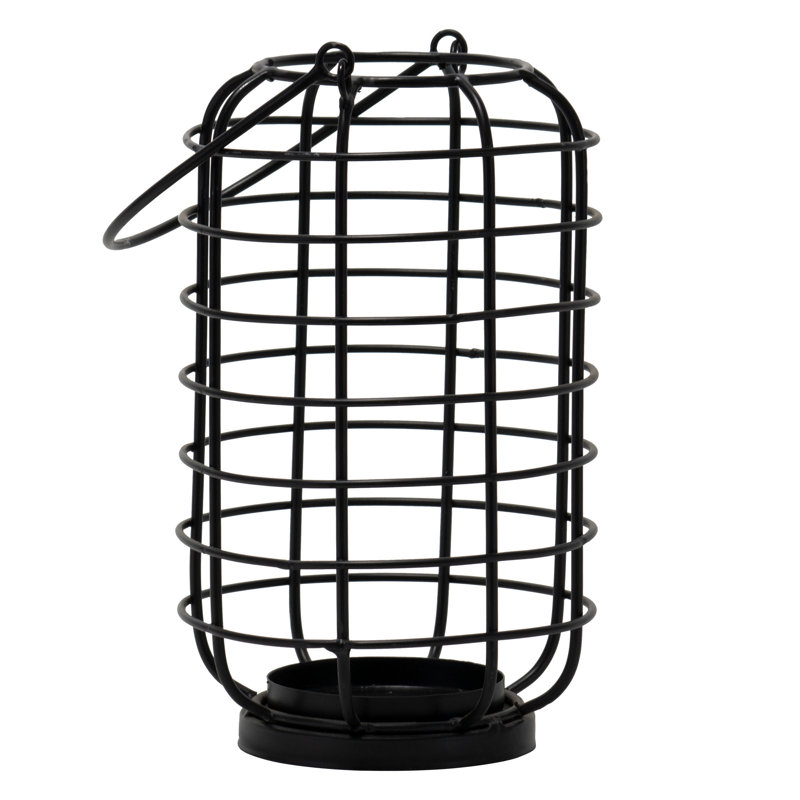 9.5'' H Metal Tabletop Lantern