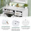 Meuble-lavabo moderne 36 "avec lavabo en céramique-1961330628