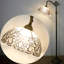 Lampe sur pied arquée 64 "Aiona