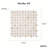 Martha Floral Marble Look Polished Natural Stone Wall & Floor Mosaic Tile-65117838