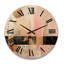 Pleine horloge murale en bois pleine lune rétro Minimalismin-39785435