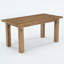 Bureau d'ordinateur en bois massif 63 "pour bureau