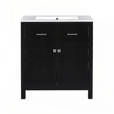 Meuble-lavabo 30 po avec lavabo en céramique