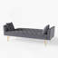 Modern Convertible 72 Inch Foldable Sleeper Sofa With Tufted Design For Small Spaces And Multi-Functional Use.-1062881605
