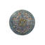 Tapis bleu lavable décoratif multicolore-54369763