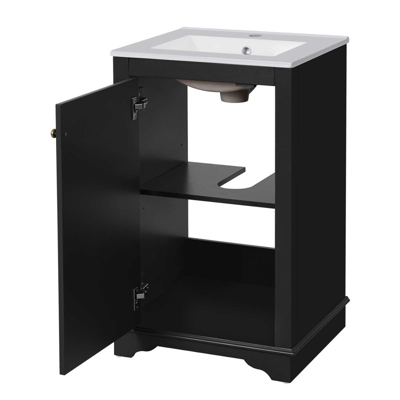 Bathroom Vanity, Black