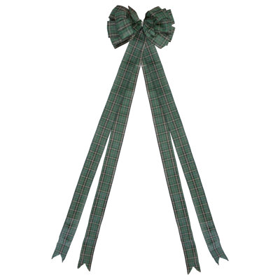 Décoration de Noël 50 boucles à boucles 16 "vert et noir