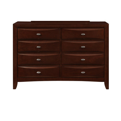 Commode rouge Red Barrel Studio® Linda