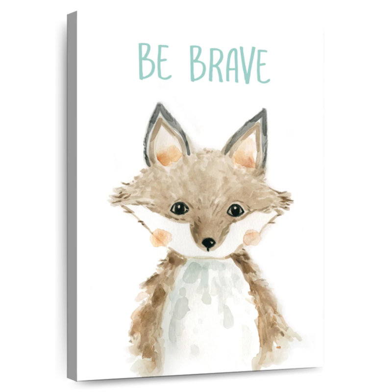 Ashelle Be Brave Baby Fox, 30" H x 20" W