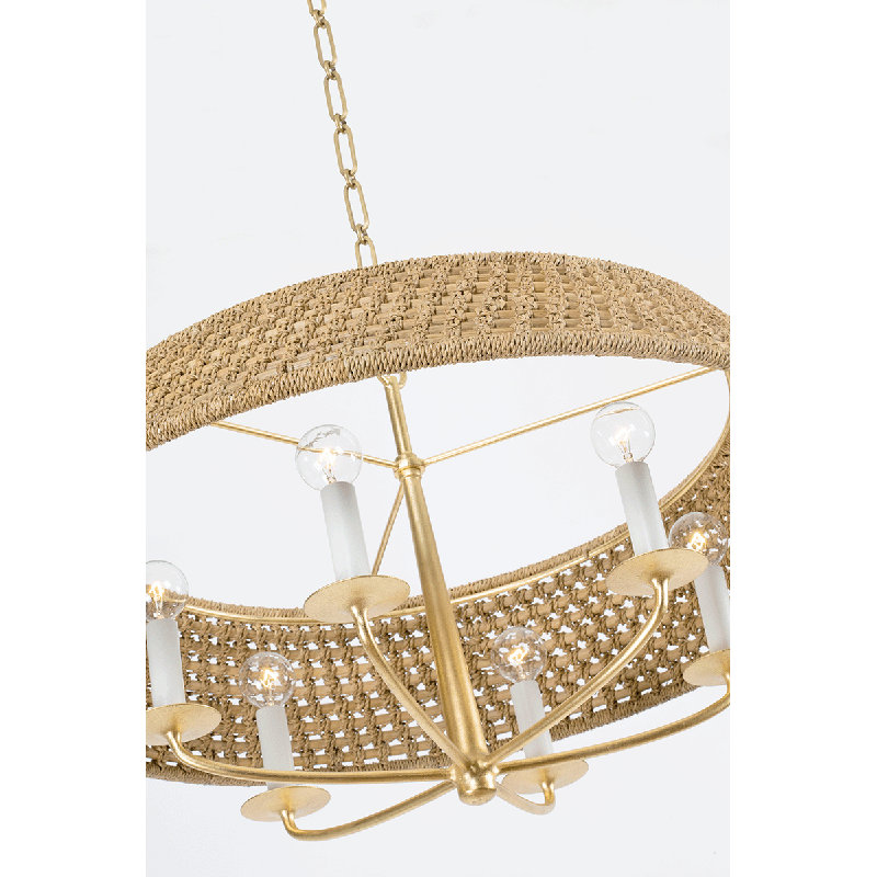 BRADLEY 6 LIGHT CHANDELIER