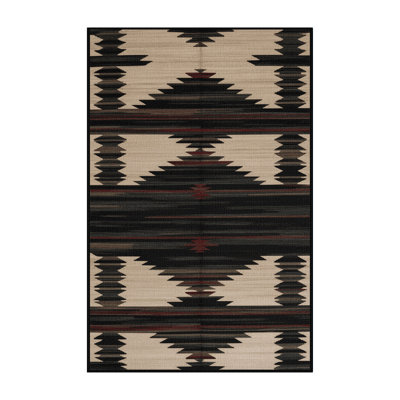  Tapis lavable Mountain Shadow Southwestern