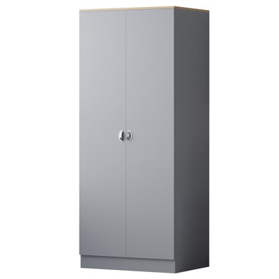 Esher 2 Door Robe Grey