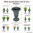 Urn Planter Flower Pot Vase Indoor Outdoor Garden Plant Container Front Column Wedding Pot Decor-1969488910-1969488897