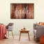 Faith and Religion Typographie, impression sur toile-95206682