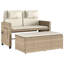 Banc de patio inclinable avec coussins Vidaxl-99049281