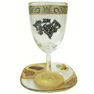 Glass Kiddush Cups