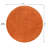 Antto Solid Low-Pile Orange Rug-221582201