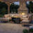 9-Piece Outdoor Premium Patio Wicker Sectional Seating Group With Cushions And Fire Pit Table-2063479106
