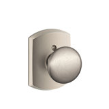 F Series Plymouth Single Dummy Knob with Greenwich