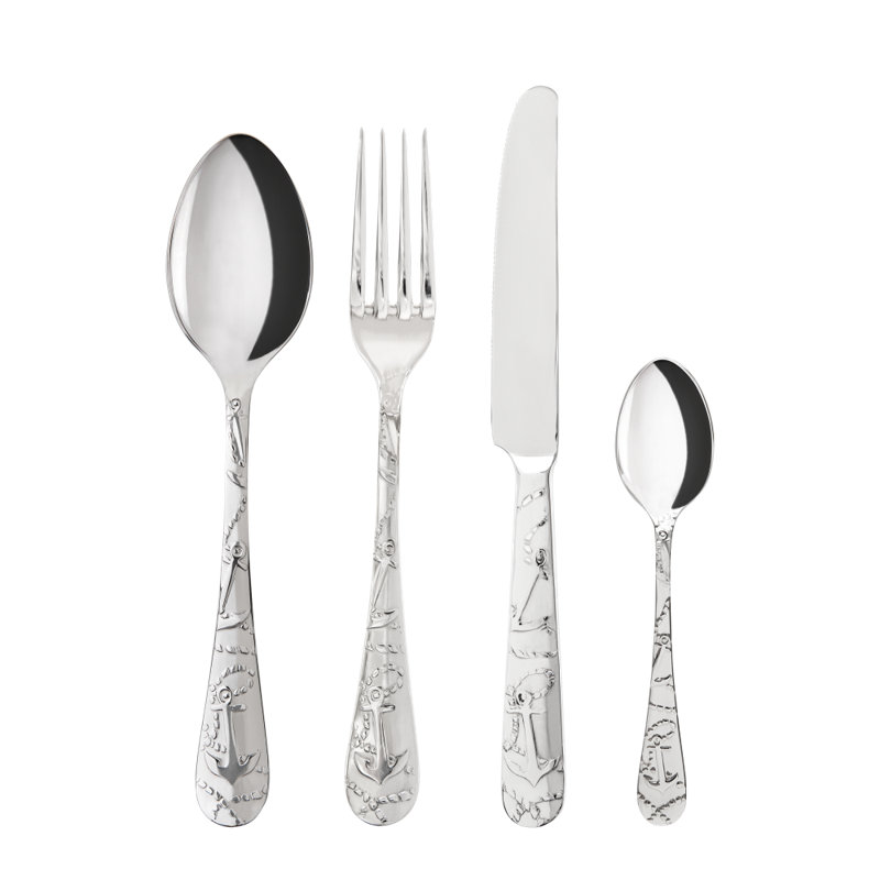 Sabre Paris - 24 Pieces Cutlery Set Saint Malo - The Greys