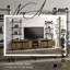 Meuble télé 2 tablettes Rustic Oak