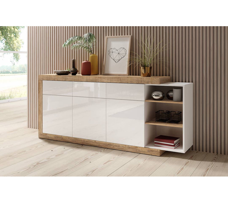 Carlston 200cm Sideboard