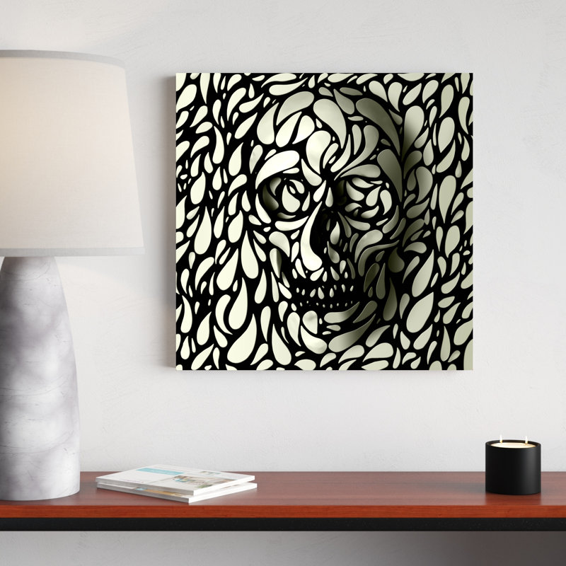 " Skull 4 " by Ali Gulec, 20'' W x 20'' H
