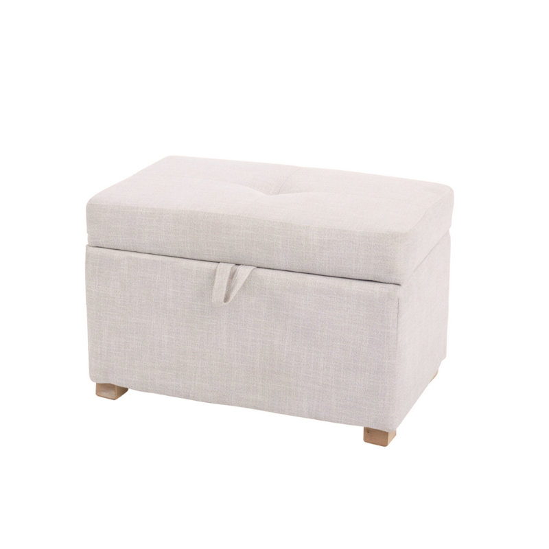 Gaia Serena Footstool, Oatmeal