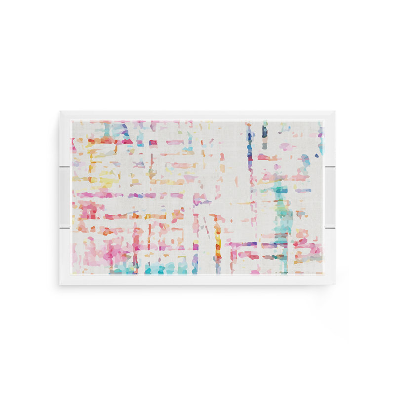 Plateau décoratif rectangulaire Coco, L 22 po x P 14,5 po x H 2 po
