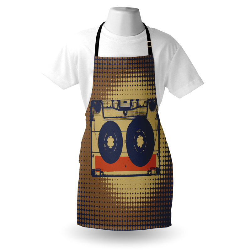 No Pattern Bib Apron