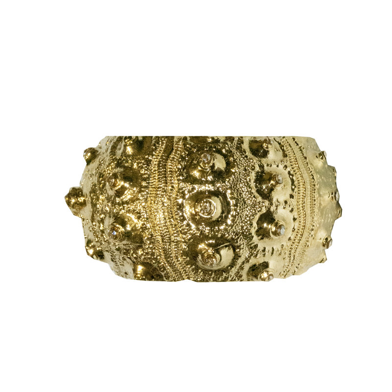 Shell Napkin Ring Gift Box, Gold
