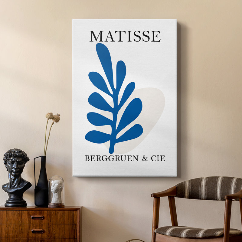 Matisse CCXCII, reproduction encadrée - galerie Cavas sur mesure, H 18 po x l 12 po