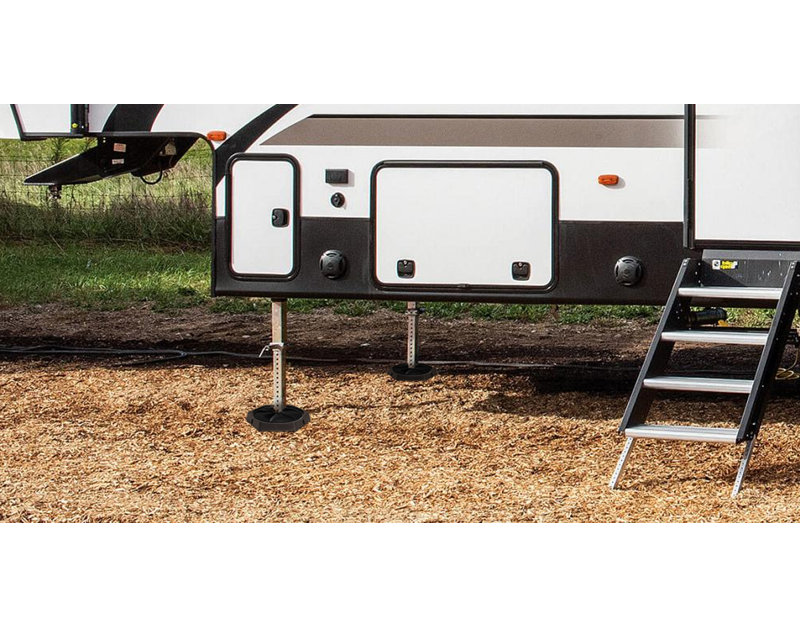 RV Leveling Pads, 9 Inch Round Landing Feet