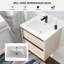 Meuble-lavabo flottant simple 24 po avec plateau en céramique Galeri-86812763